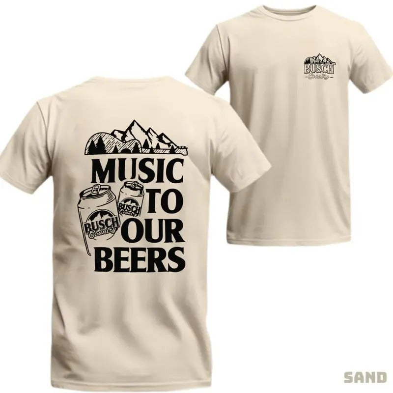 Busch Light 'Music to Our Beers' T-shirt