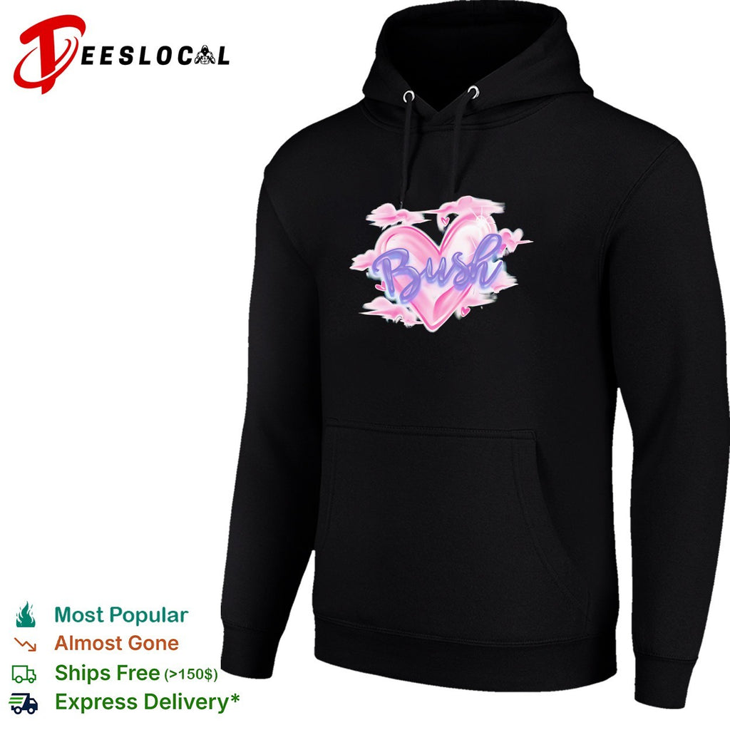 Bush airbrush heart shirt