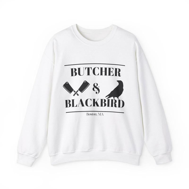 Butcher & Blackbird Inspired Book Merch, Dark Romance Bookish Sweatshirt Shirt Hoodie | PrintMintTees.com