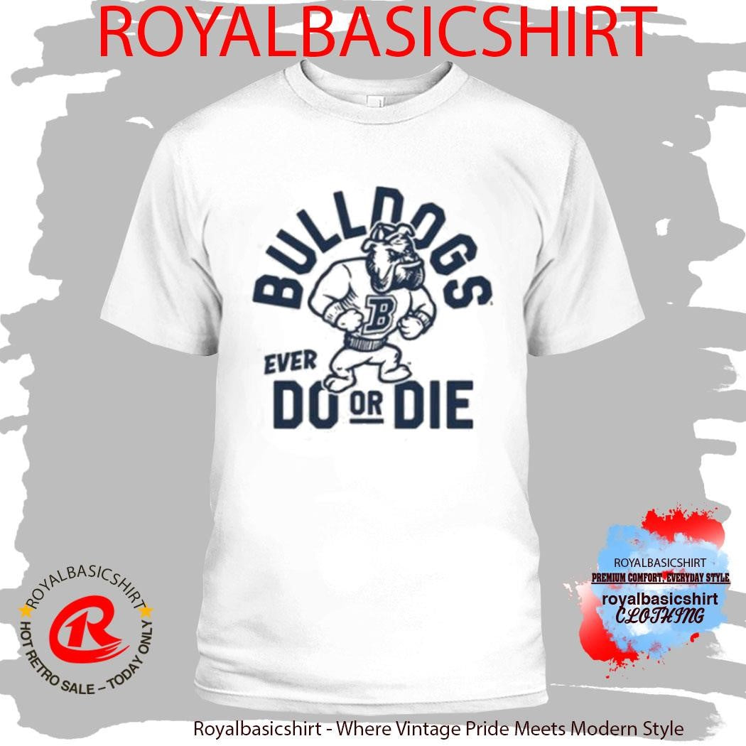 Butler Bulldogs Ever Do Or Die Retro Mascot Shirt