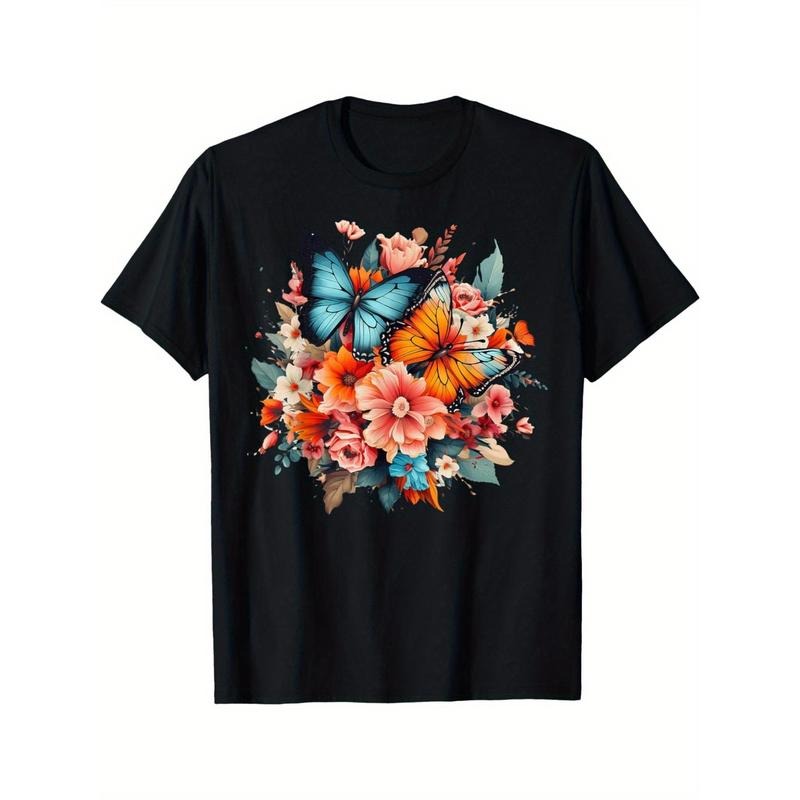 Butterfly - Futuristic nature design T-shirt Made in USA Hoodie Sweatshirt | PrintMintTees.com