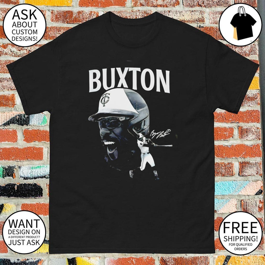 Byron Buxton Minnesota Twins Baseball graphic signature shirt