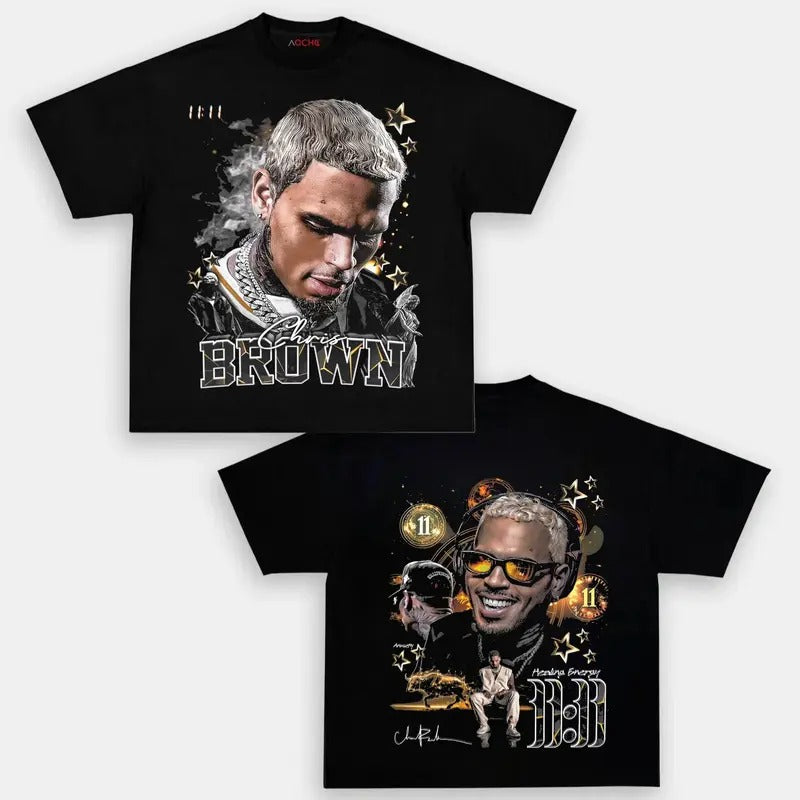 CHRIS BROWN 11-11 TEE - [DS] T-shirt, Gift For Fans Hoodie Sweatshirt | PrintMintTees.com