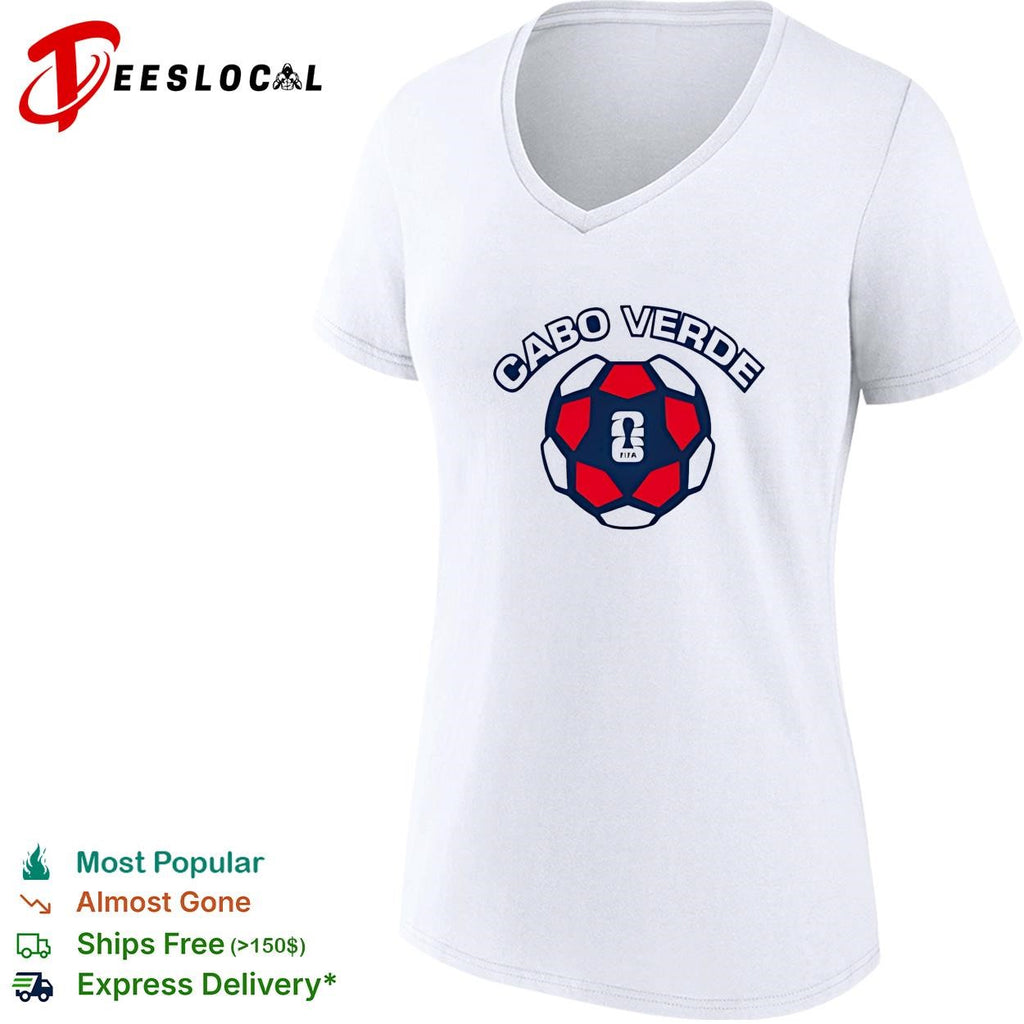 Cabo Verde soccer ball FIFA shirt