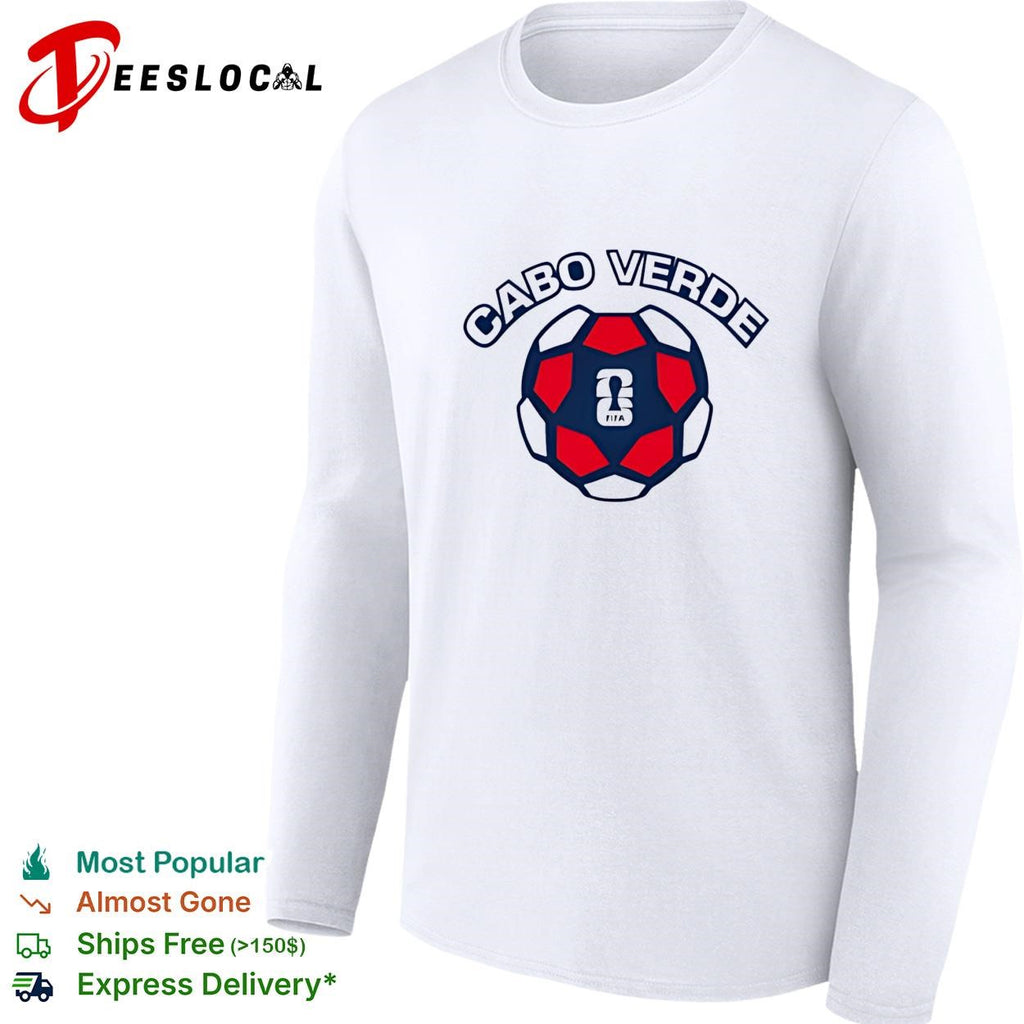 Cabo Verde soccer ball FIFA shirt