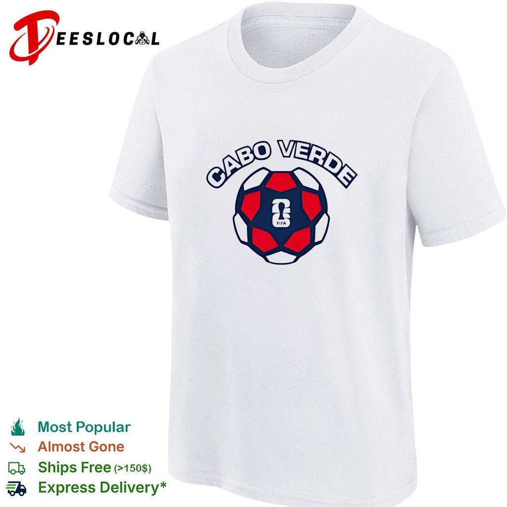 Cabo Verde soccer ball FIFA shirt