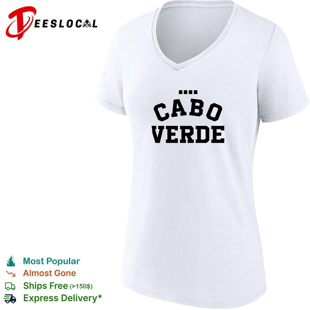 Cabo Verde text shirt
