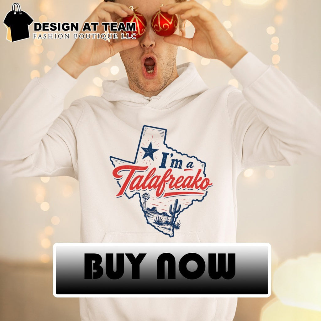 Cactus Texas State map windmill I’m a Talafreako shirt