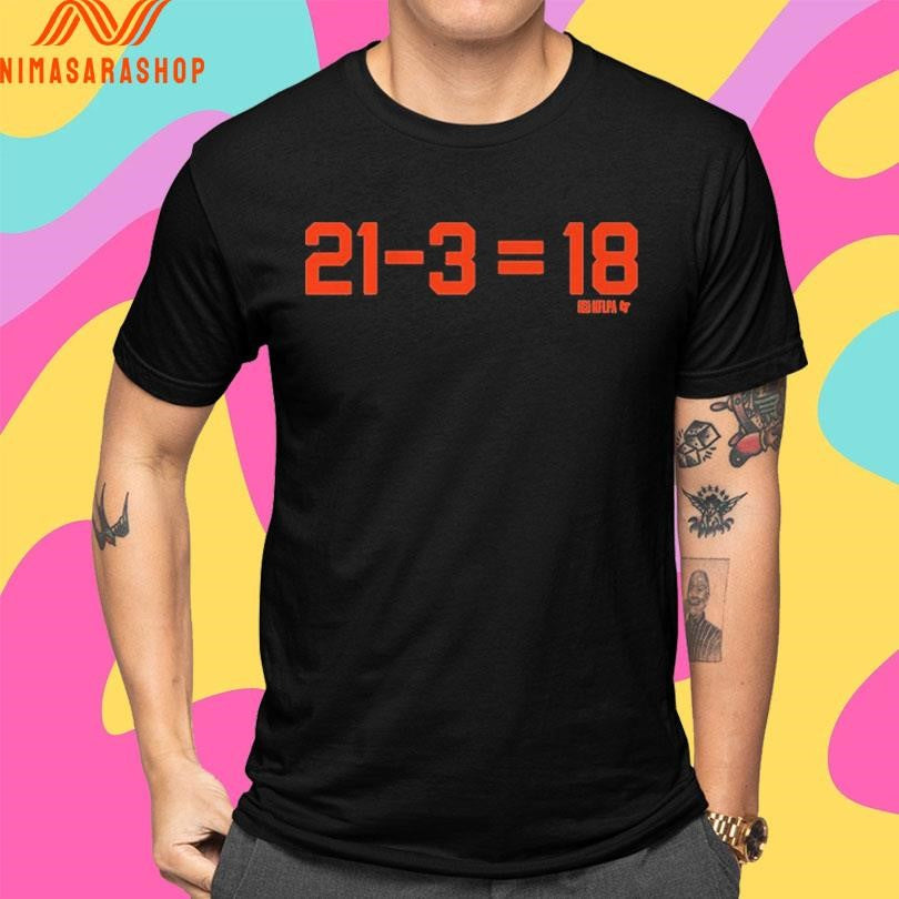 Caleb Williams 21-3 = 18 Shirts