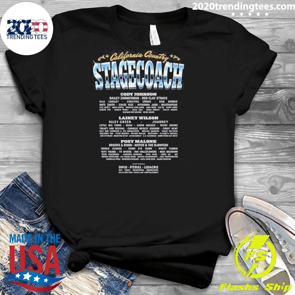 California’s Country Stagecoach Music Festival 2026 Buckle Up Tee Shirt