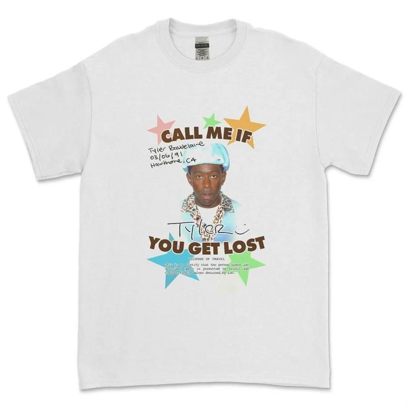 Call Me If You Get Lost Shirt Vintage Rapper Graphic Tee Shirt Merch Unisex T-shirt for Men Women Fans Shortsleeve...