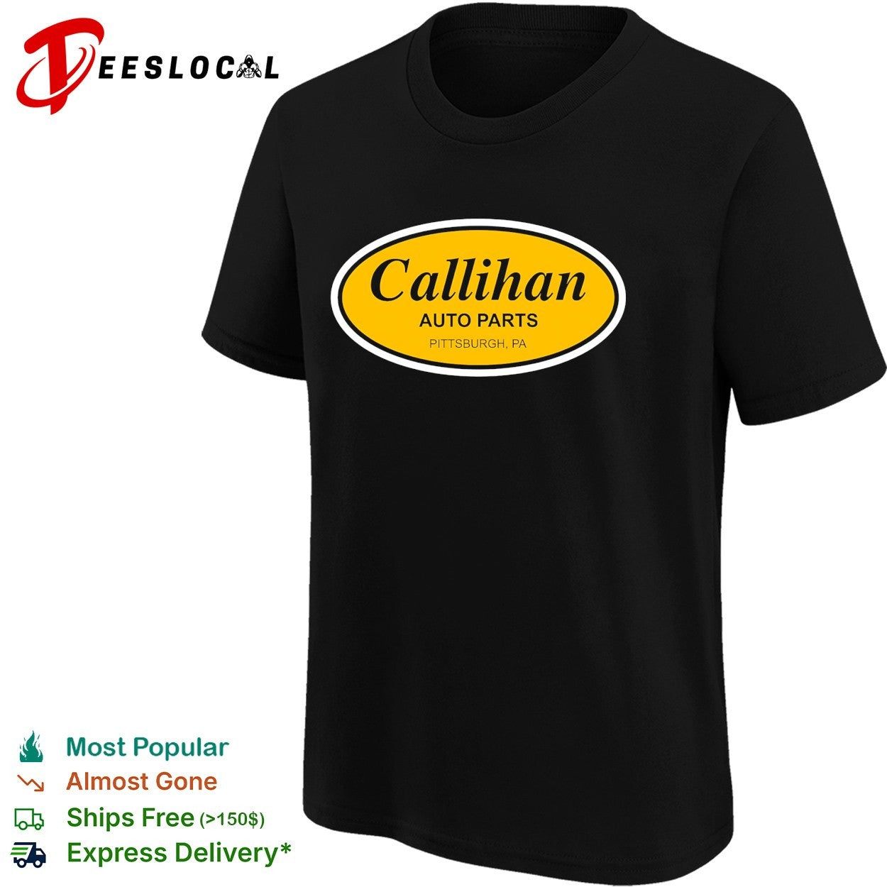 Callihan Auto Parts Pittsburg PA logo shirt