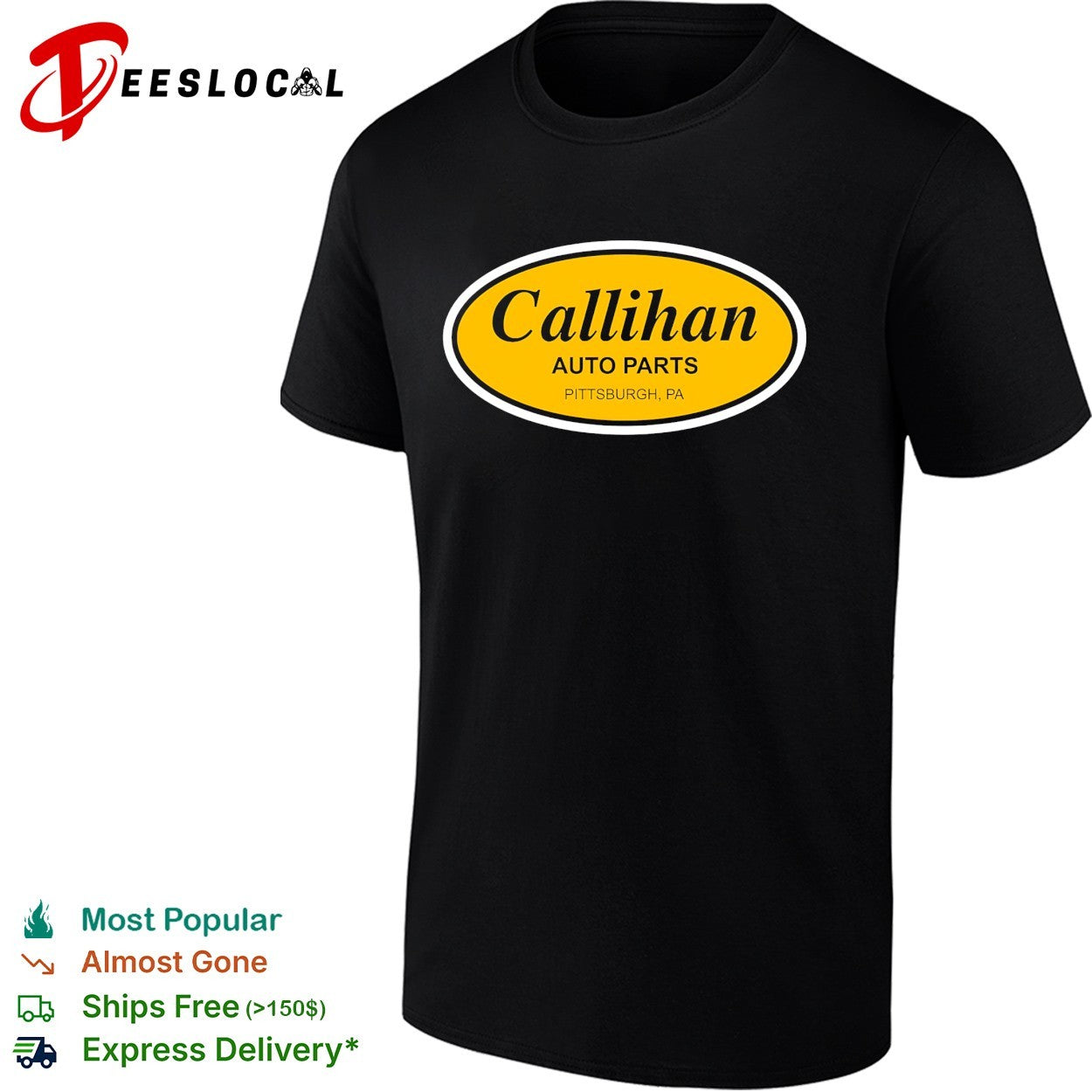 Callihan Auto Parts Pittsburg PA logo shirt