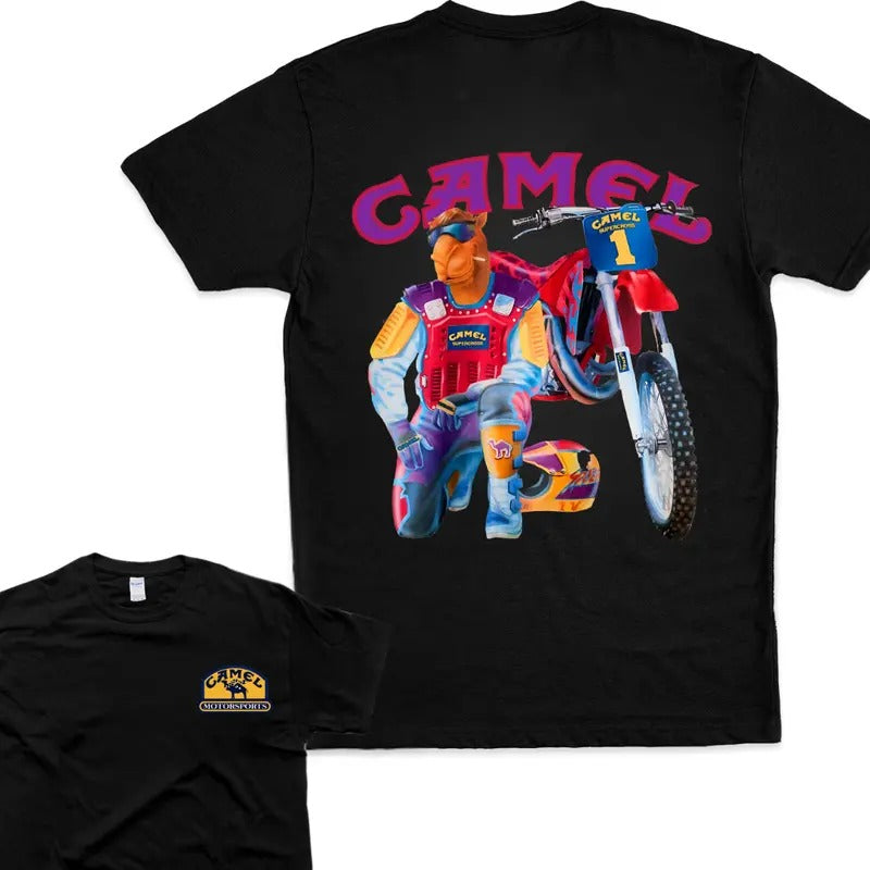 Camel Motorsports T-Shirt - Celebrate the Thrill Womenswear,Men Casual Hoodie Sweatshirt | PrintMintTees.com