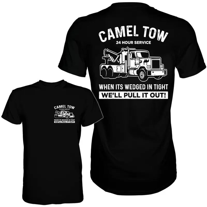 Camel Towing V2 Shirt Humor 100% Cotton T-Shirts, Hoodie, Sweatshirt