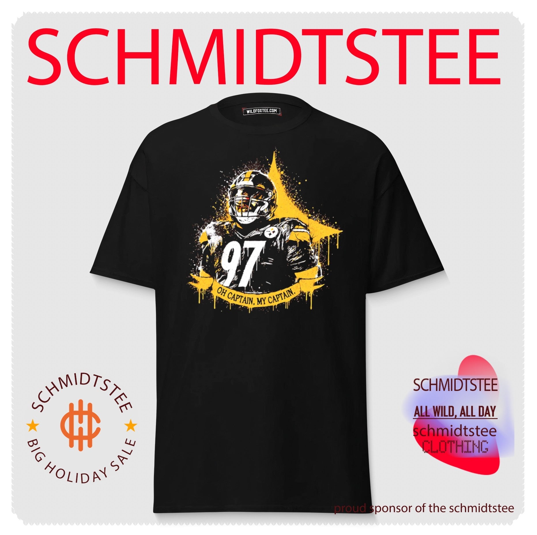 Cameron heyward Pittsburgh Steelers oh Captain my Captain shirt