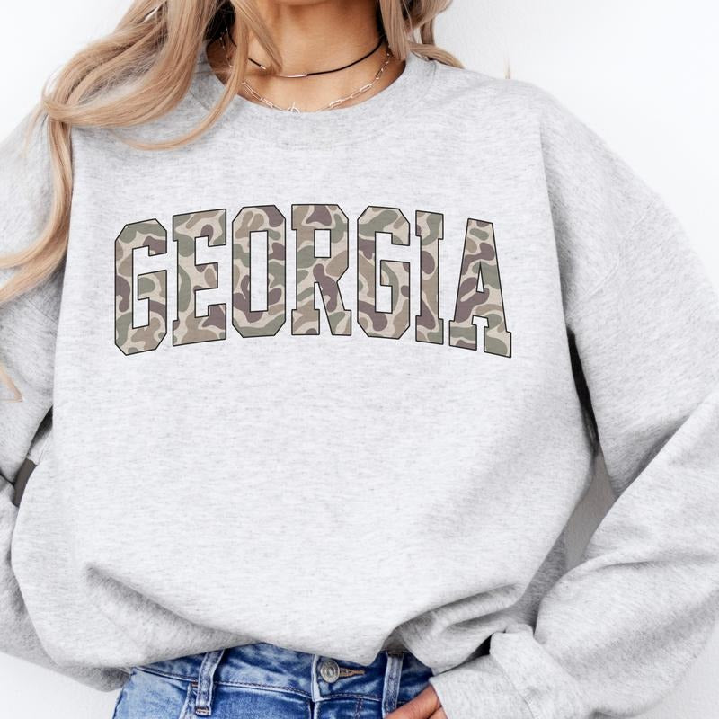 Camo State Name State College Varsity Name Varsity Camouflage State Varsity Collage T-Shirts, Hoodie, Sweatshirt