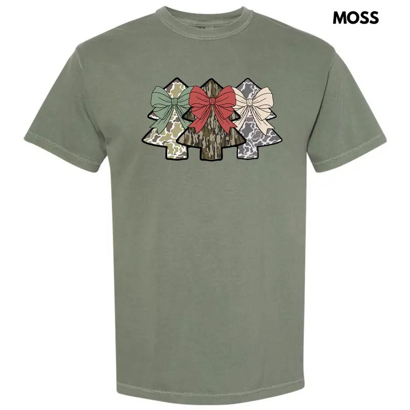 Camo Trio Trees Comfort Colors 'NLB' Shirt Hoodie Sweatshirt
