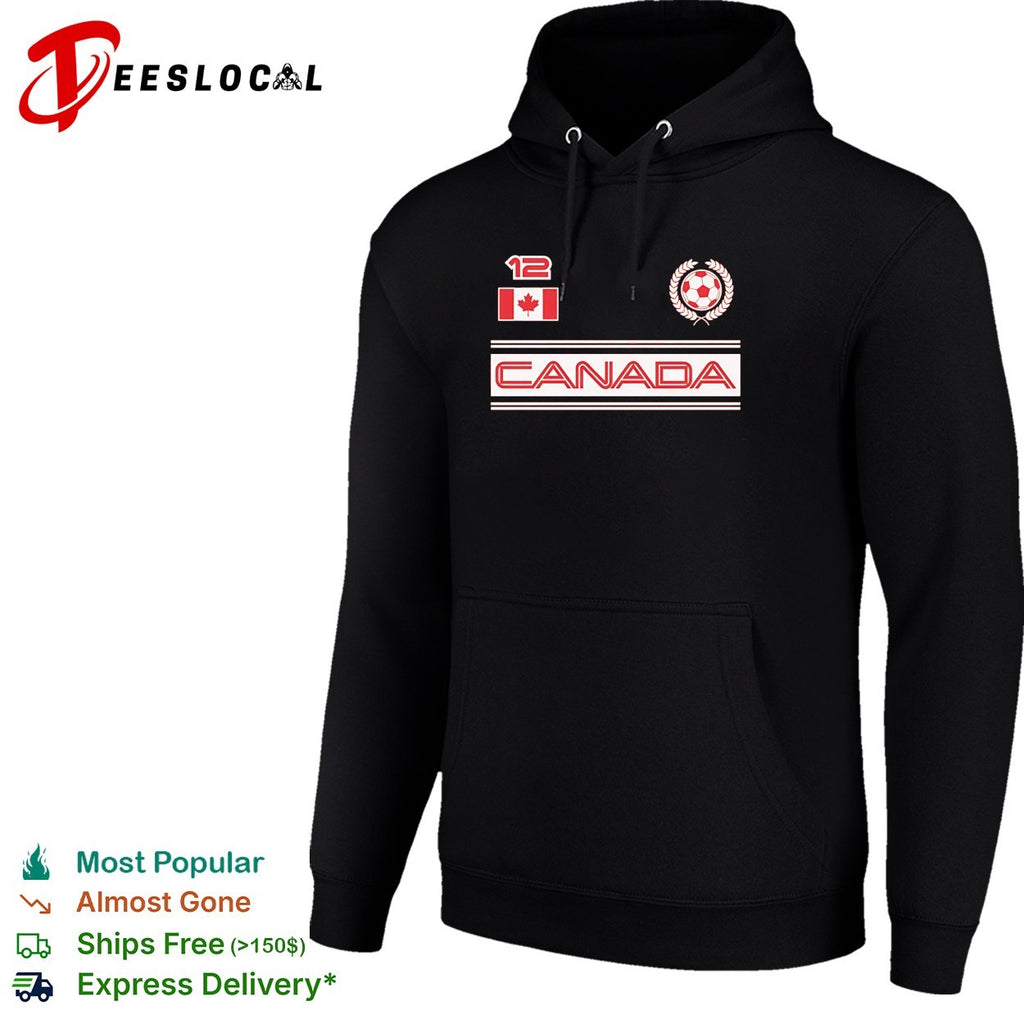 Canada 12 soccer wreath shirt