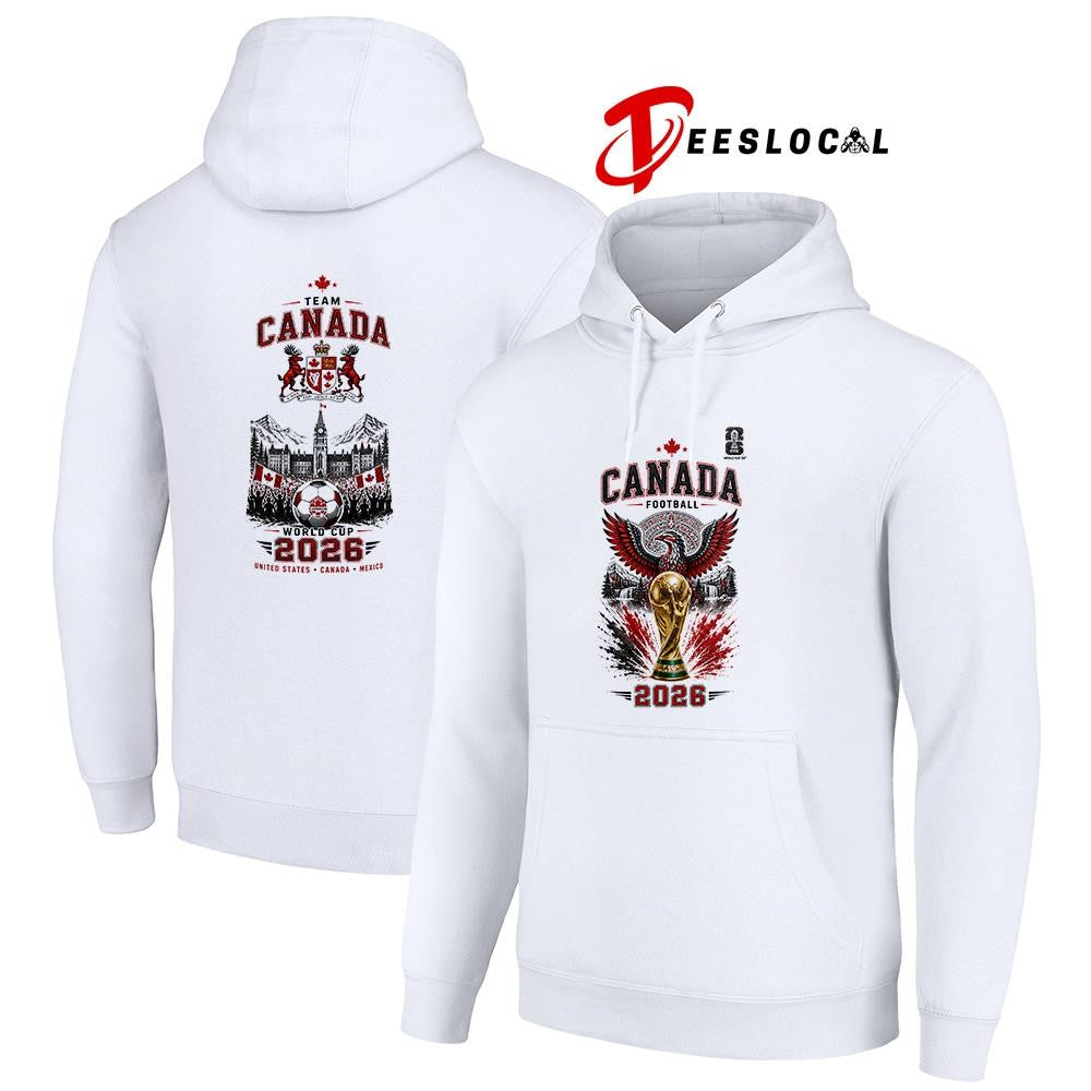 Canada World Cup trophy graphic shirt