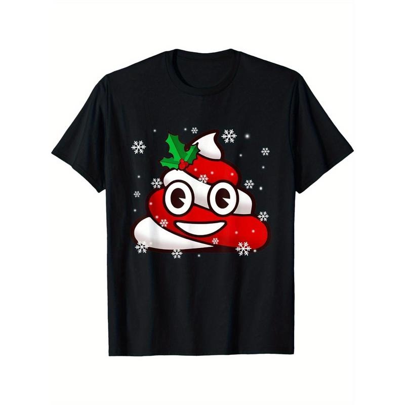 Candy Cane Poop Fun Christmas Boys T-shirt Christmas Gift made in usa Hoodie Sweatshirt | PrintMintTees.com