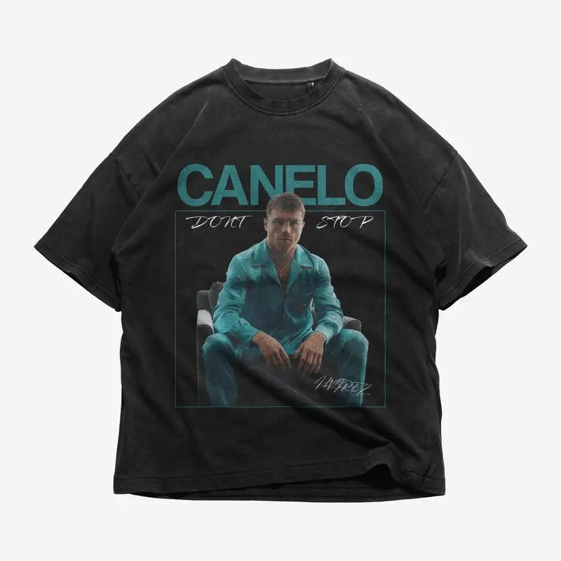 Canelo Alvarez Boxing shirt, Classic 90s Graphic Tee, Unisex, Vintage Retro Cotton Hoodie Sweatshirt | PrintMintTees.com