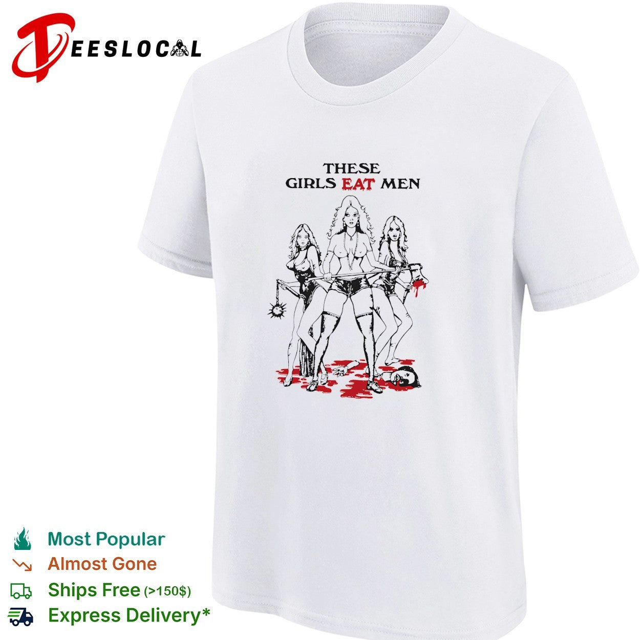 Cannibal girls these girls eat men shirt