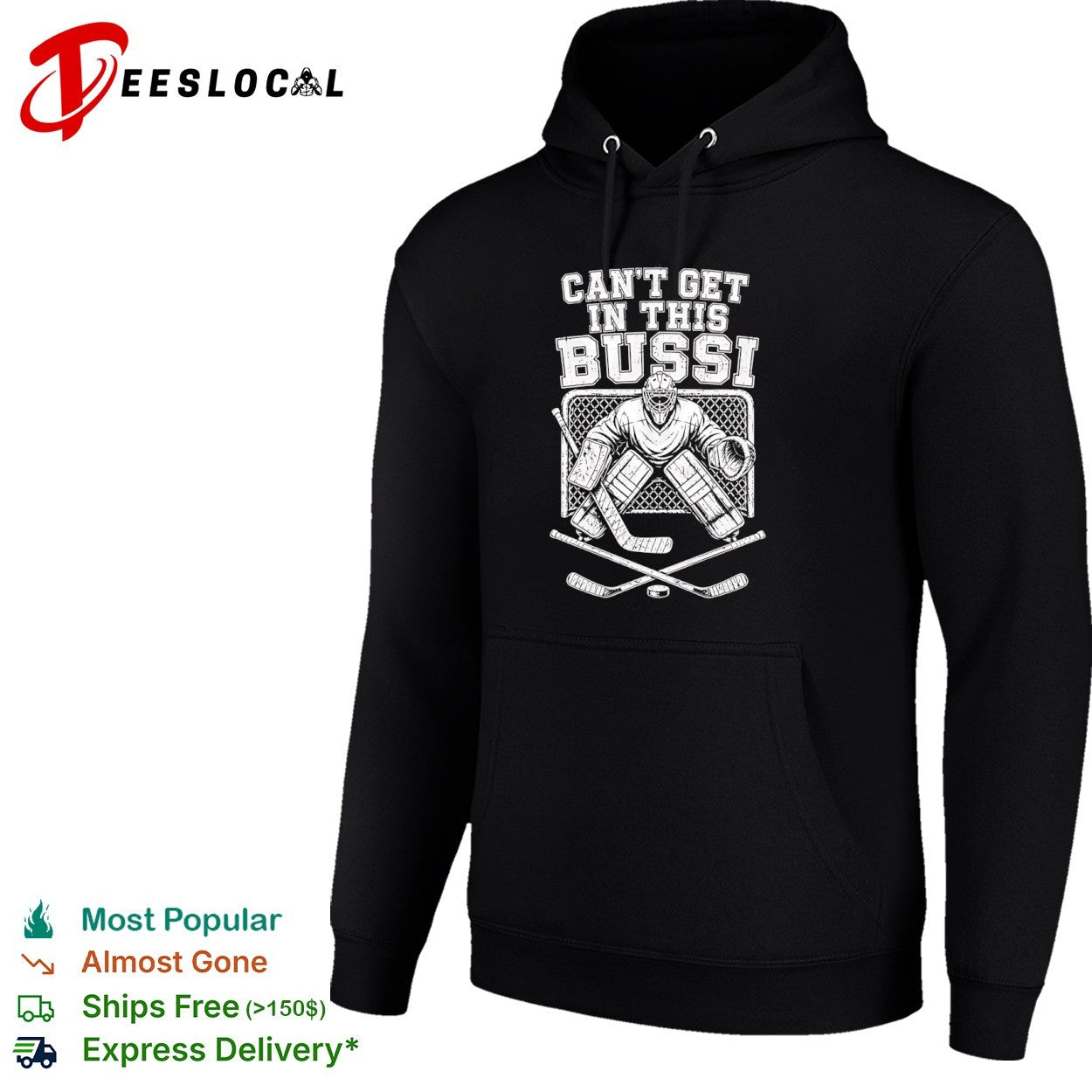 Cant get in this bussi Ice Hockey shirt