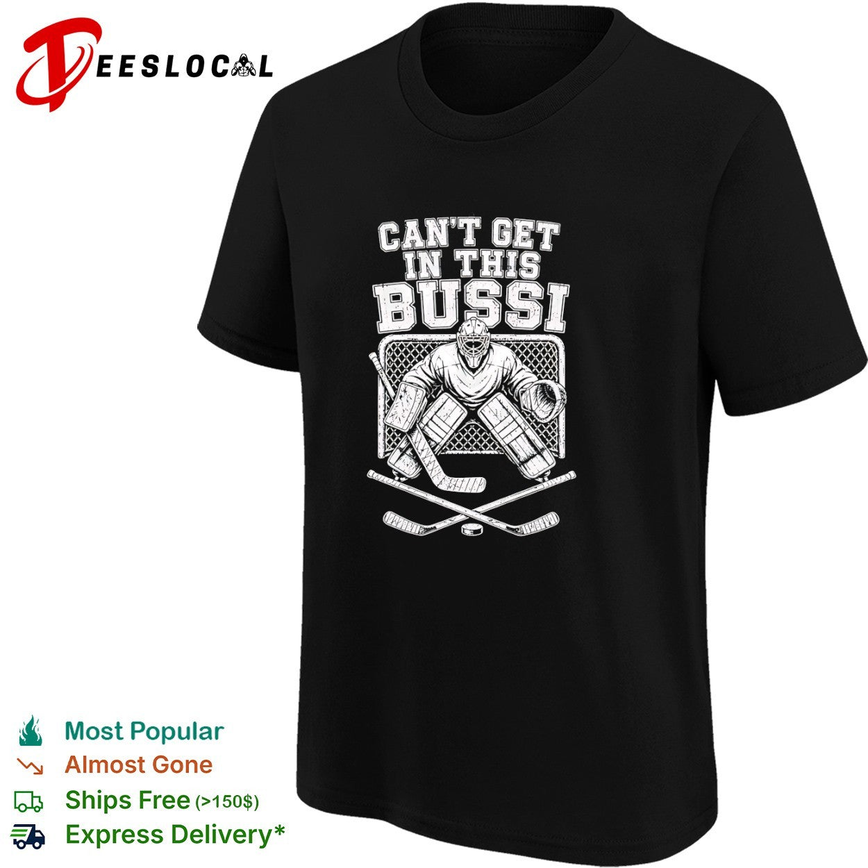 Cant get in this bussi Ice Hockey shirt
