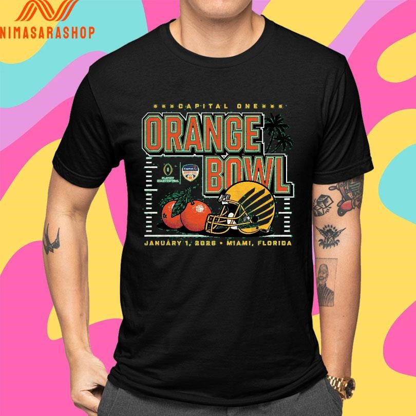 Capital One Orange Bowl January 1 2026 Miami Florida Shirts