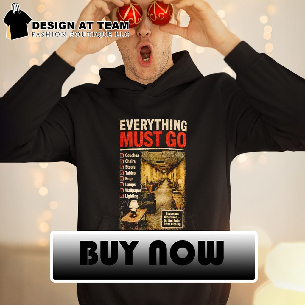 Cap’n Clark’s Ottoman Empire Everything Must Go Creepy Furniture vintage shirt