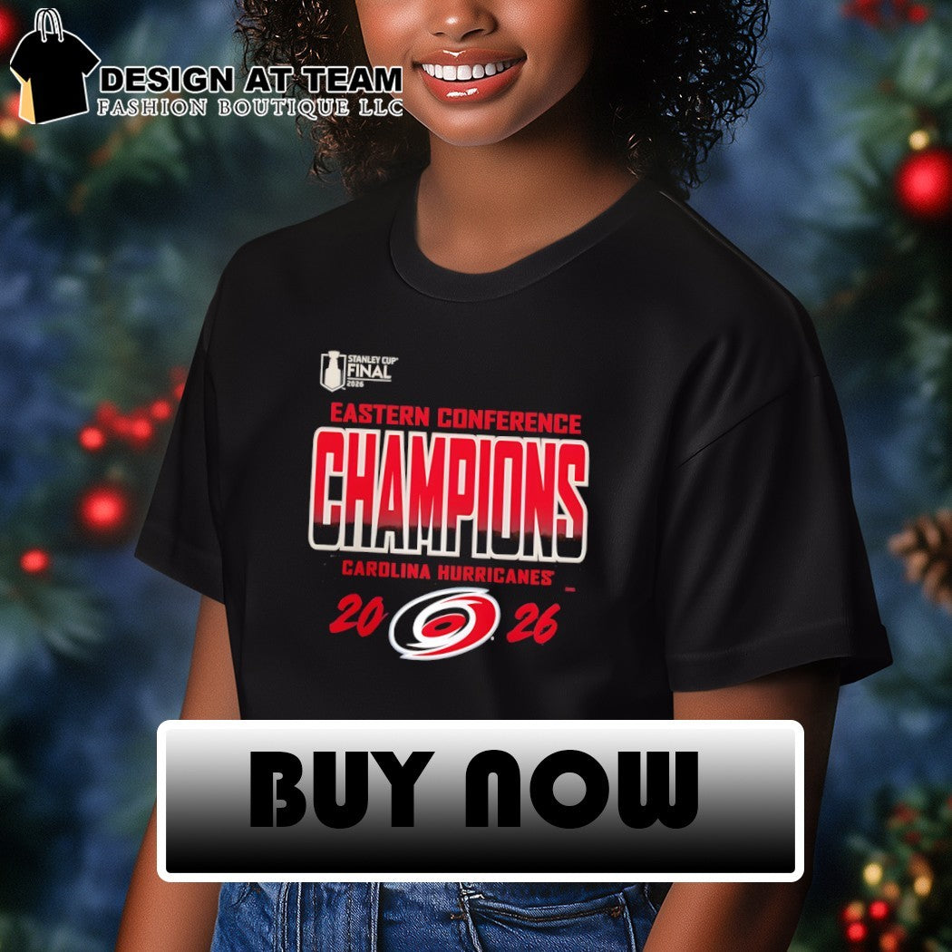 Carolina Hurricanes 2026 NHL Eastern Conference Champions Stanley Cup Final shirt