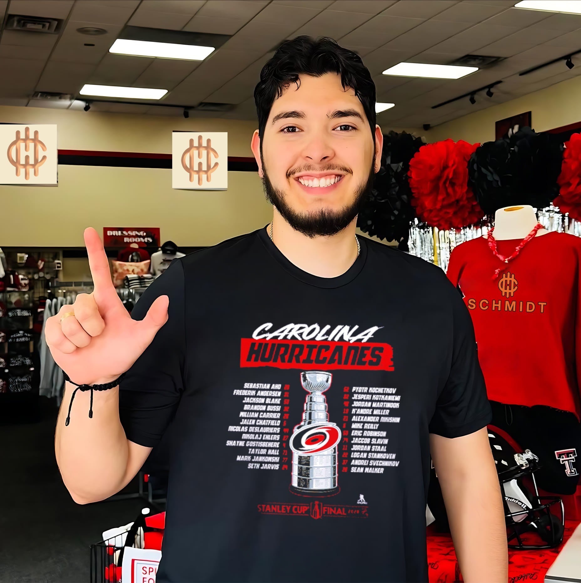 Carolina Hurricanes 2026 Stanley Cup Champions Roster shirt
