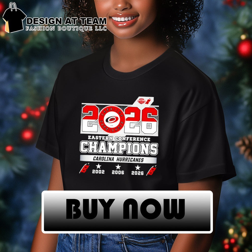 Carolina Hurricanes Hockey 2026 Stanley Cup Final Eastern Conference Champions shirt