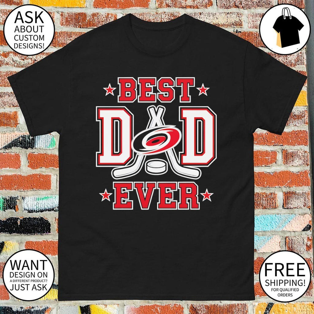 Carolina Hurricanes Hockey Best Dad Ever 2026 shirt