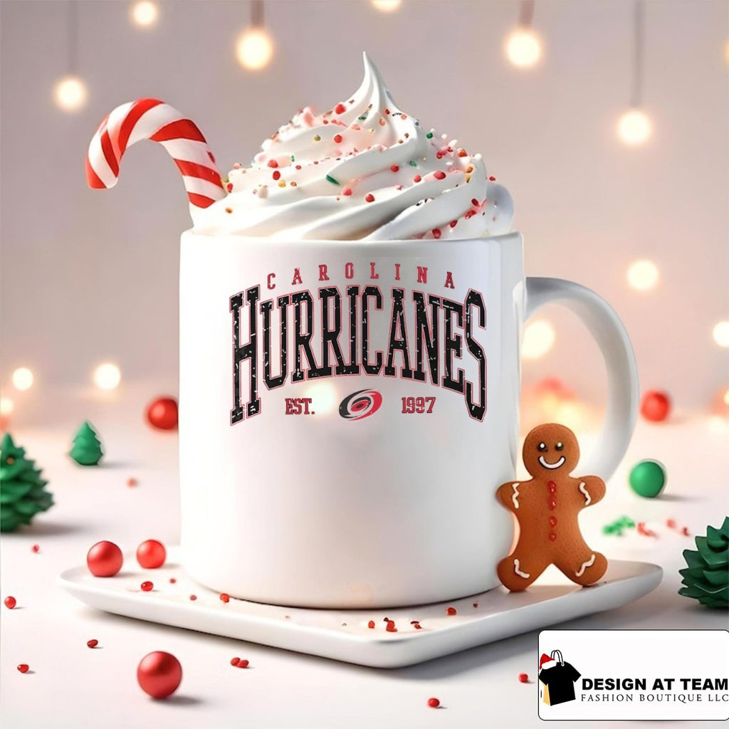 Carolina Hurricanes Ice hockey fan apparel featuring the text est 1997 shirt