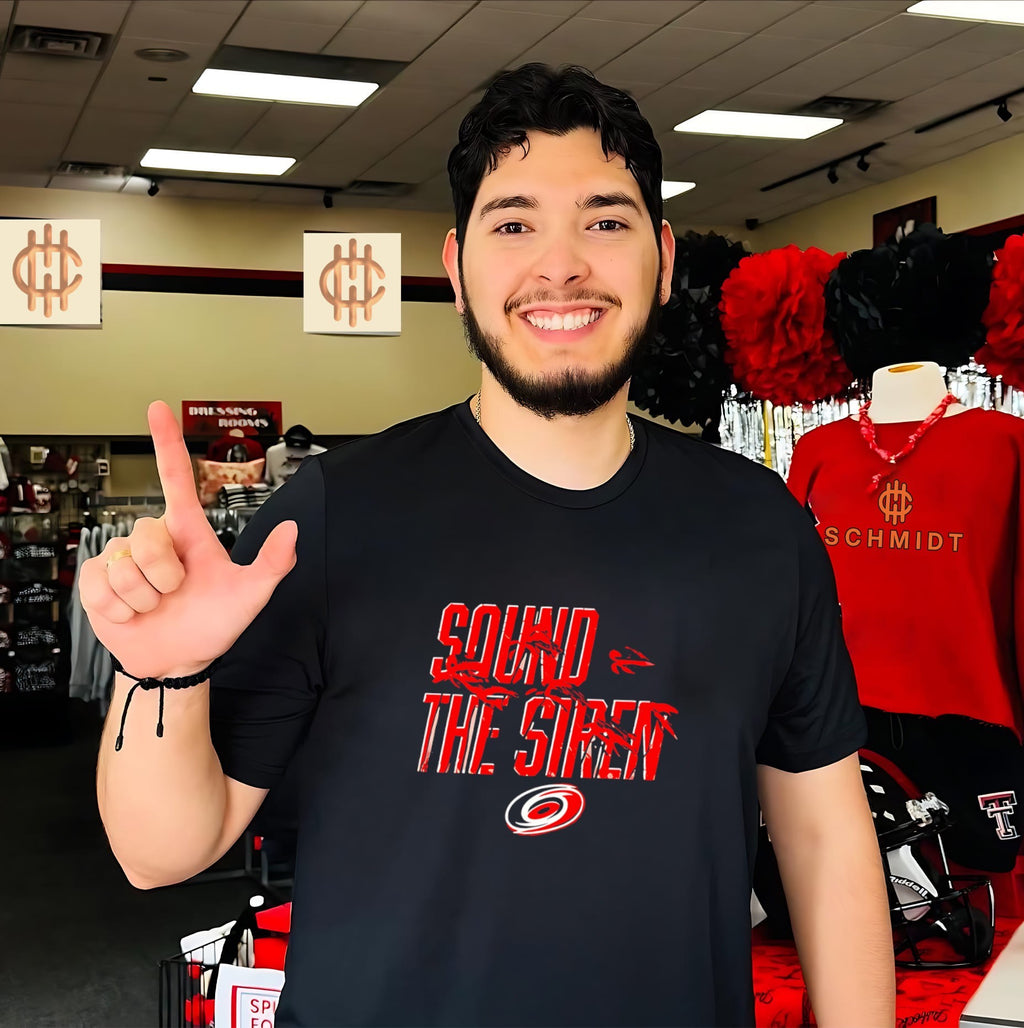 Carolina Hurricanes Sound The Siren 2026 Playoffs logo shirt