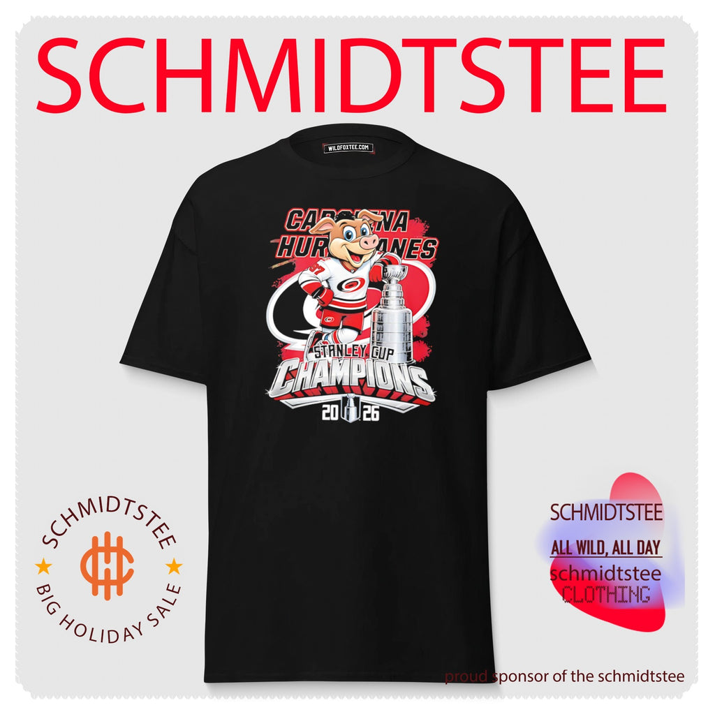 Carolina Hurricanes Stanley Cup Champions 2026 mascot shirt
