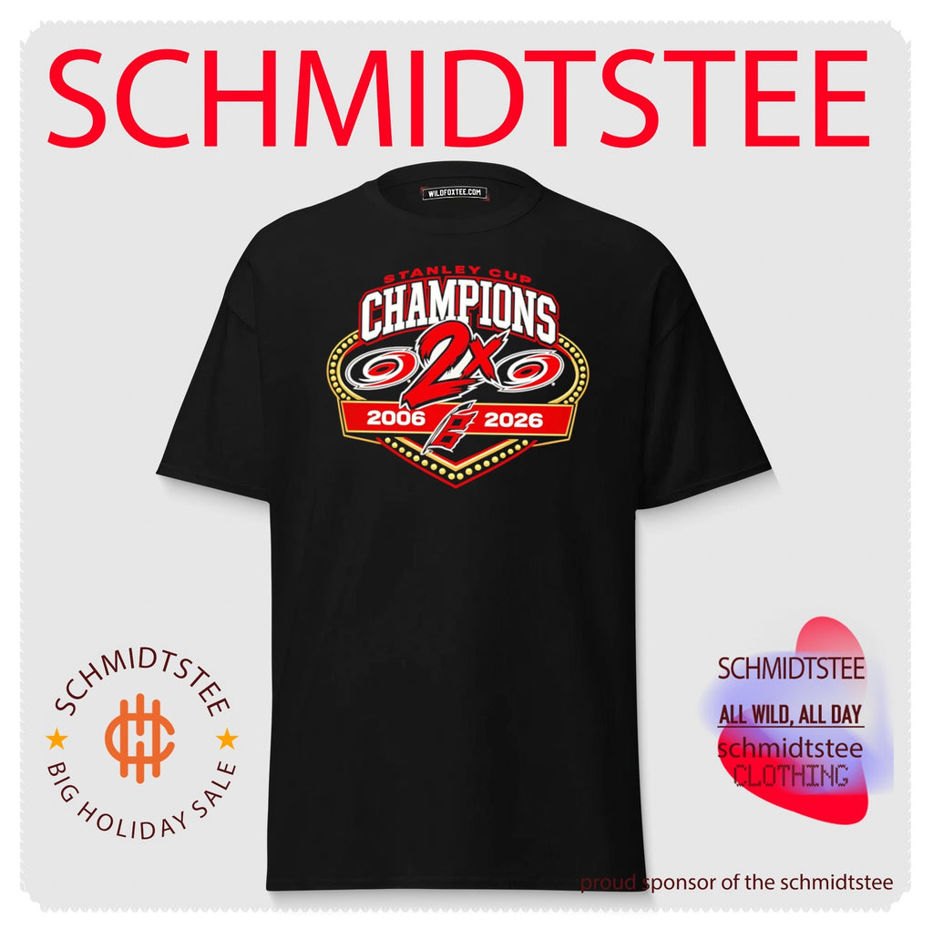 Carolina Hurricanes Stanley Cup Champions 2x 2006 2026 shirt