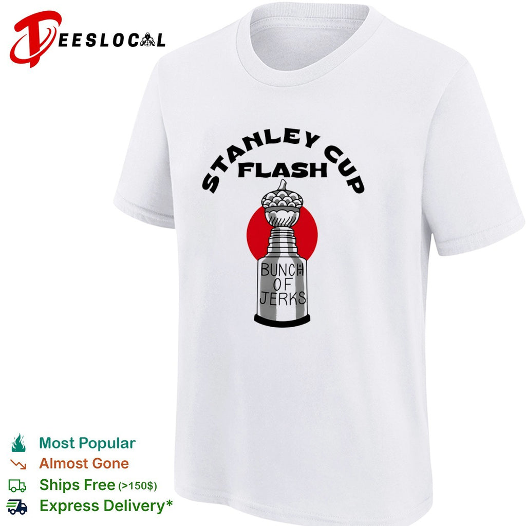 Carolina Hurricanes bunch of jerks acorn Stanley Cup flash shirt