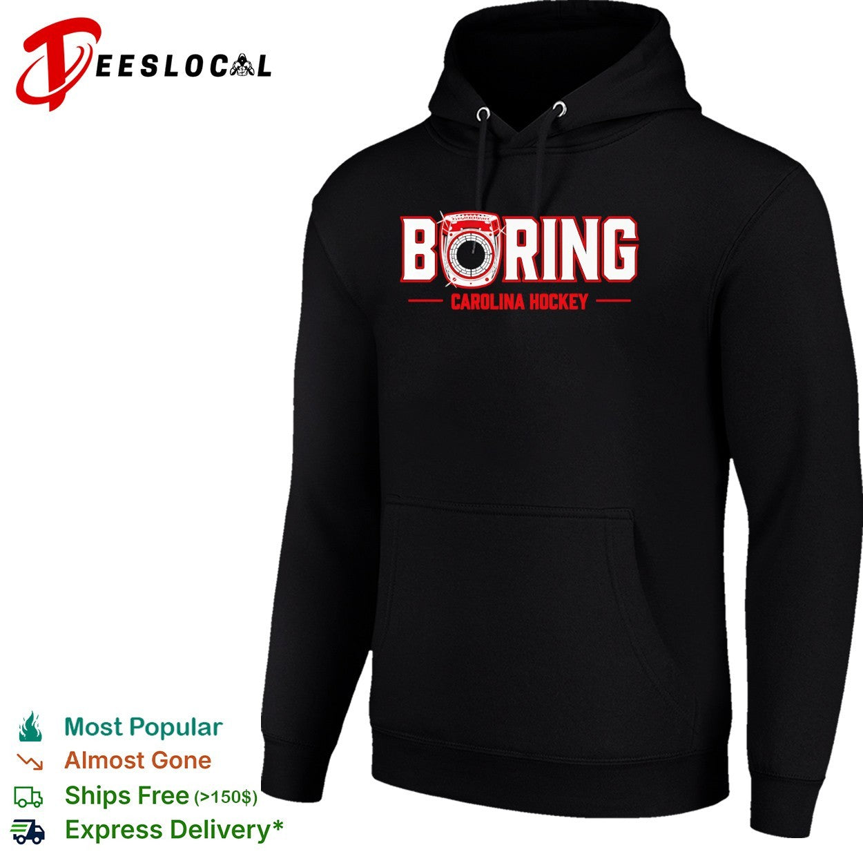 Carolina Hurricanes hockey team ring logo boring shirt