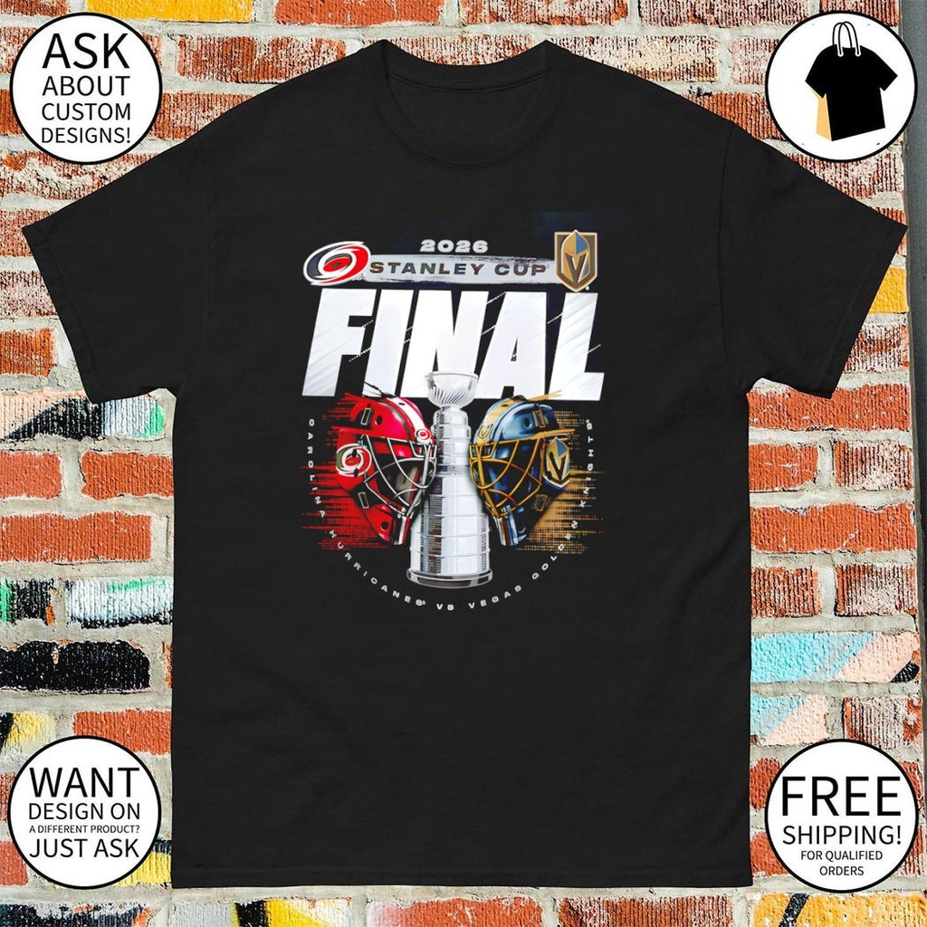 Carolina Hurricanes vs. Vegas Golden Knights 2026 Stanley Cup Final Matchup shirt