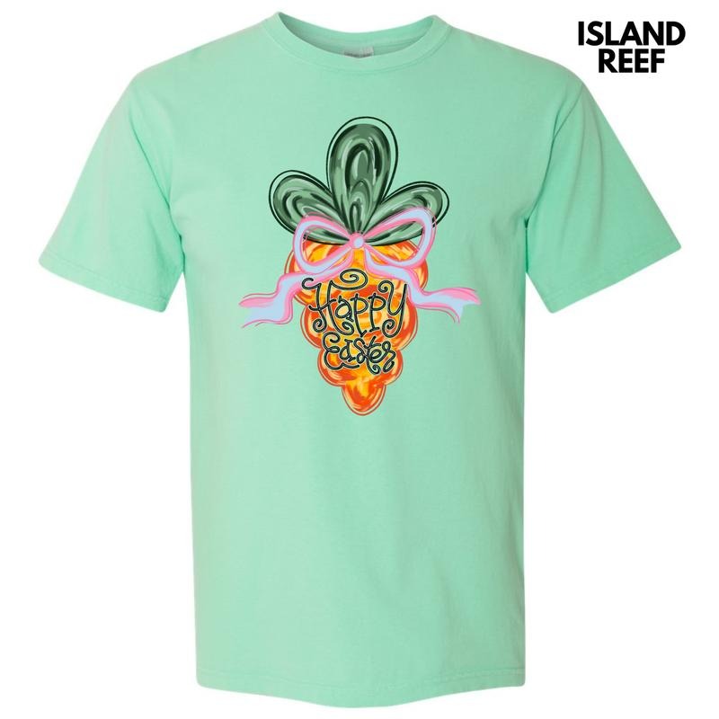 Carrot Happy Easter Comfort Colors T-Shirt 'NLB' Hoodie Sweatshirt | PrintMintTees.com