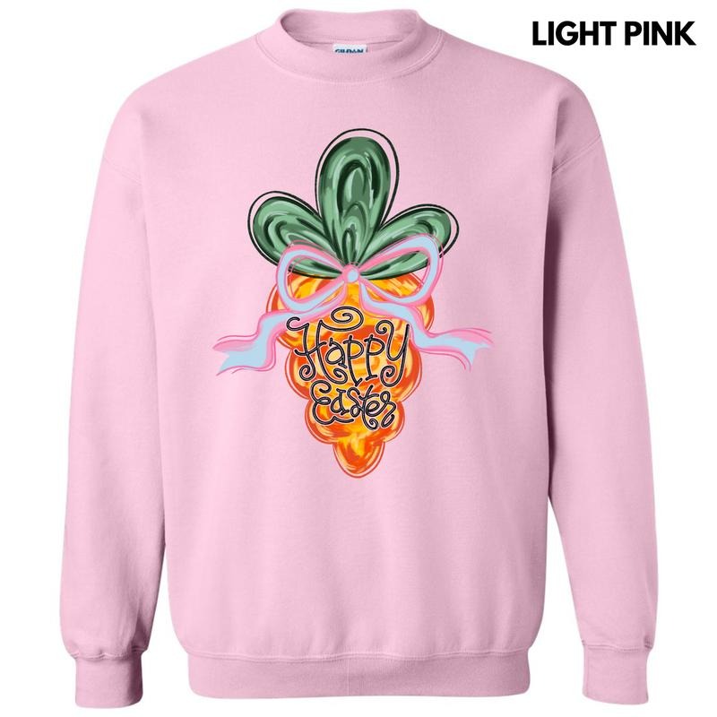 Carrot Happy Easter Sweatshirt 'NLB' Shirt Hoodie | PrintMintTees.com
