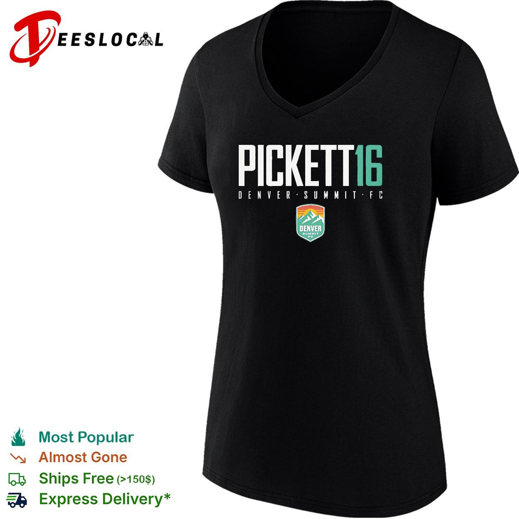 Carson Pickett 16 Denver Summit FC professional women’s soccer team shirt