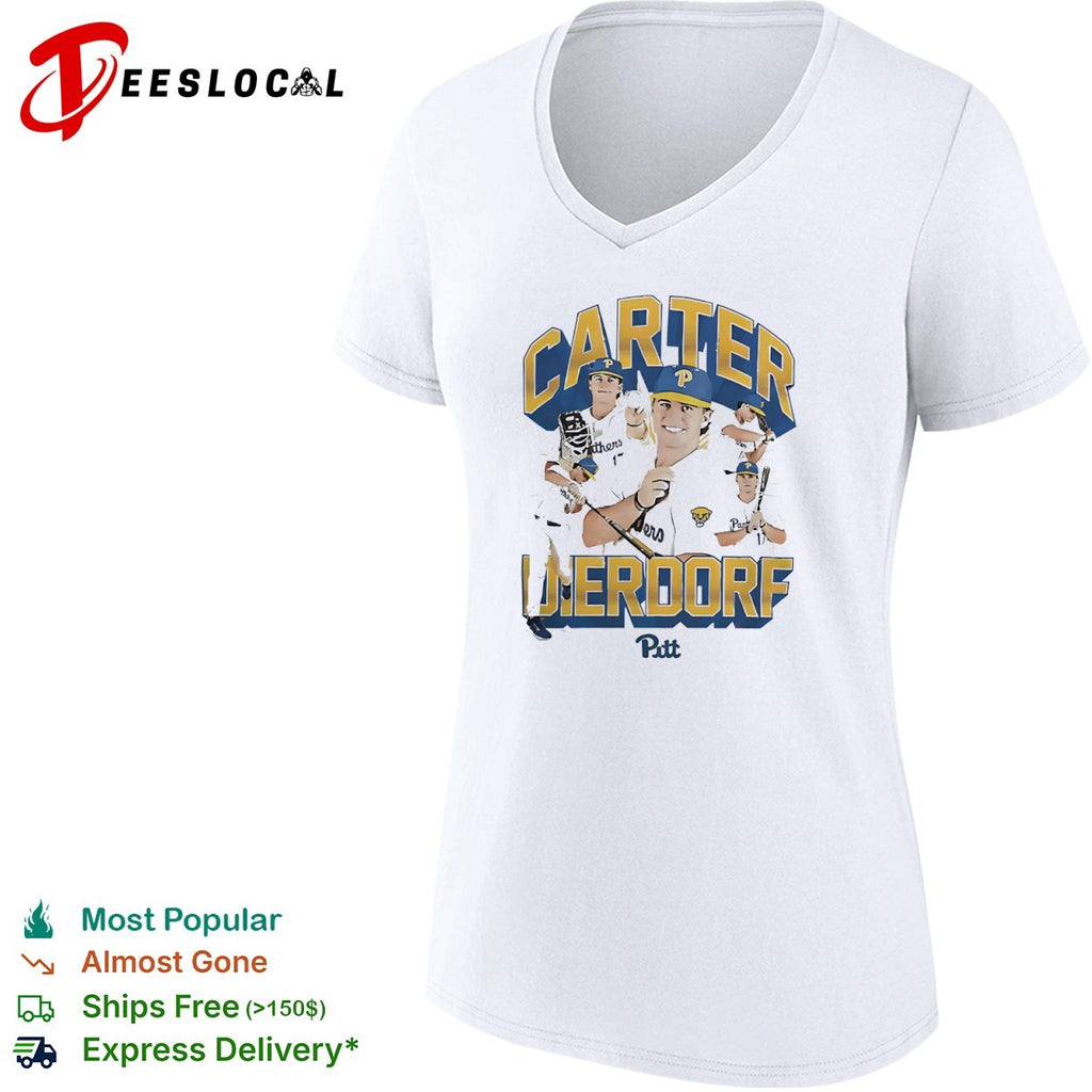 Carter Dierdorff Pittsburgh Panthers NCAA Baseball College shirt
