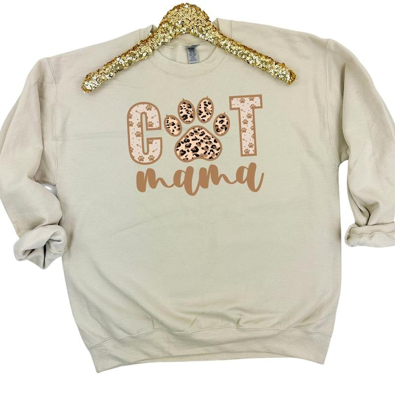 Cat Mama Sweatshirt 'NLB' T-Shirts, Hoodie | PrintMintTees.com