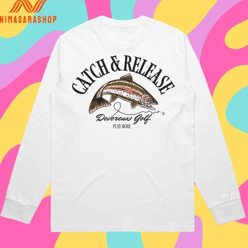 Catch And Release Western Golf Play More Shirts