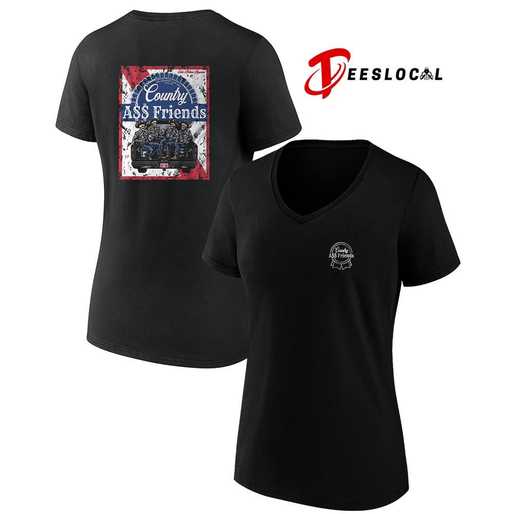 Cause I just wanna do country ass shit with my country ass friends graphic shirt