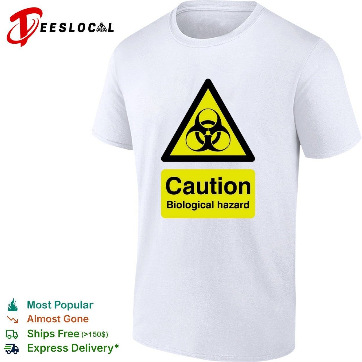 Caution Biological Hazard shirt